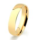 Aliança Banhada A Ouro 18k 3mm 6 Camadas De Ouro