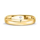 Aliança Bologna Em Ouro 18k 5mm