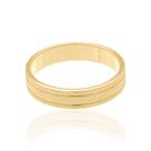 Aliança de casamento e noivado banhado ouro 3x 24k 18k e 22k rose banhada anel de compromisso rommanel fosca 510332