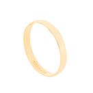 Aliança de Casamento Ouro 18k Tradicional Lisa 2,5 mm