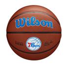 Aliança de equipes da NBA de basquete WILSON Philadelphia 76ers Aliança de equipes da NBA de basquete WILSON Philadelphia 76ers