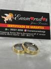 Aliança de Moeda antiga 4 mm revestida de aço Aliança de Moeda antiga 4 mm revestida de aço
