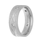 Aliança de Namoro Eternity 7mm com Zircônia Aliança de Namoro Eternity 7mm com Zircônia