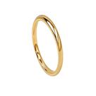 Aliança de Tungstênio Ouro 18K 2mm tradicional anatômica Aliança de Tungstênio Ouro 18K 2mm tradicional anatômica