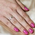 Aliança em Prata 3,5mm Essencial Com Zircônia Aliança em Prata 3,5mm Essencial Com Zircônia