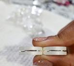 Aliança em Prata Fosca com detalhe de fita no centro 6 mm