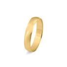 Aliança Ishizaki 4,00 mm Linha Clássica Ouro 18K