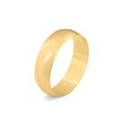 Aliança Ishizaki 6,00 mm Linha Clássica Ouro 18K