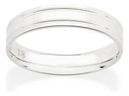 Aliança Lisa De 4 Mm.composta Por Dois Fris 810214