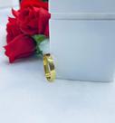 Aliança ouro 18k noivado e casamento 3mm escrava 750 1,0gr 3,0mm