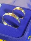 Aliança Par Casal Ouro 18kilates Casamento 6 Gramas 5 mm