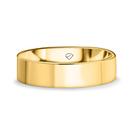 Aliança Perugia Em Ouro 18k