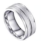 Aliança Prata Risco Brilho Fosco 6mm Namorados Compromisso Luxo Tradicional Tungstênio Aliança Prata Risco Brilho Fosco 6mm Namorados Compromisso Luxo Tradicional Tungstênio