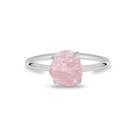 Aliança Quartzo Rosa