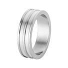 Aliança Sparta Aço 6mm. Aliança Sparta Aço 6mm.