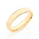 Alianças 4mm Folheado A Ouro 18k Jóia Rommanel 511026 Tamanho:16Cor:Dourado