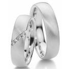 Alianças De Prata 950 - Modelo Retas 5 mm C/ Pedras Certificado de Garantia eterna do produto Caixinha de Veludo Alianças De Prata 950 - Modelo Retas 5 mm C/ Pedras Certificado de Garantia eterna do produto Caixinha de Veludo