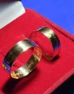 Alianças Noivado/casamento Ouro 18 K/ 4mm Anatônica 4.50 Gr