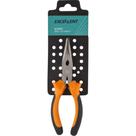 Alicate Bico 1/2 Cana Excellent Profissional 06''Cabo Laranja/Preto 8Vm