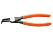 Alicate bico curvo para anéis internos aço cromo vanádio 5.1/2"