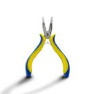 Alicate Bico Longo Curvo 5" Cabo em PVC HK-500 21A500 Hikari