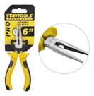 Alicate Bico Meia Cana 6" CRV Isolado 1000V Profissional Corte Preciso
