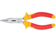 Alicate bico meiacana reto 6 c/cabo amarelo/preto cable cutter