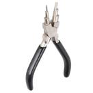 Alicate Circlip Alicate de ponta redonda Weiyirot 15,5 cm, aço e borracha