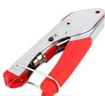 Alicate Compressão Conectores RG06 RG59 Cabo Coaxial Antena Alicate Compressão Conectores RG06 RG59 Cabo Coaxial Antena