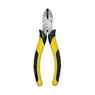Alicate corte diagonal 6 c/cabo amarelo/preto cable cutter Alicate corte diagonal 6 c/cabo amarelo/preto cable cutter