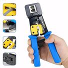 Alicate Crimpador RJ45 RJ11 RJ12 para Cabos UTP Vazado EzCrimp Rede e Telefone Uso Técnico Residencial