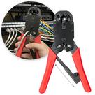 Alicate Crimpar Cabo De Rede Rj45 Rj11 Rj12 Conector Vazado
