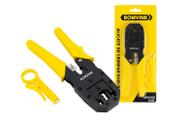 Alicate Crimpar Corte Cabo De Rede Rj11 Rj12 Rj45 Decapador