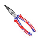 Alicate De Bico Longo Reto Meia Cana 6 Pol. 160mm Isolado Alicate De Bico Longo Reto Meia Cana 6 Pol. 160mm Isolado