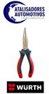 Alicate de Bico Reto Meia Cana profissional de Cromo Vanadio 6" (150mm)- Wurth Alicate de Bico Reto Meia Cana profissional de Cromo Vanadio 6" (150mm)- Wurth