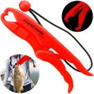 Alicate de Contenção Pega Peixe Flutuante Albatroz BL-030B Laranja Vermelho 17,5cm Plástico ABS