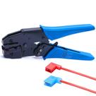 Alicate de crimpagem, crimpador de terminal de catraca para bandeira de nylon HS-07FL