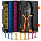 Alicate de crimpagem SOMELINE Kit de terminais termorretráteis de 0,5 a 6 mm²