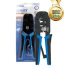 Alicate De Crimpar 3 em 1 6 e 8 Pino Com Catraca 2Flex