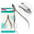 Alicate De Cutícula Aço Inox Profissional Afiado Manicure