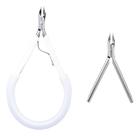 Alicate De Cutícula Com Lâmina Extra Ref. 625 Delicate Cor Branco