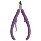 Alicate de Cutícula Enox Roxo Soft Aço Inox - Belliz