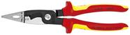 Alicate de instalação elétrica KNIPEX 13888US vermelho/amarelo