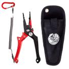 Alicate de pesca Bafup Kraken Aluminium Braid Cutters Split Ring