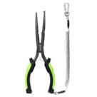 Alicate de pesca Booms Fishing F03 Needle Nose 9" Green