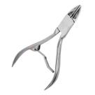 Alicate de unha 10cm Ponta 18mm Manicure Podólogo Profissional corte cutícula mãos pés unhas grossas encravada cortador ponta arredondada