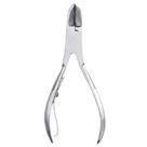 Alicate de Unha Cortador de Cuticula Aço Inox Profissional para Cortes Precisos Manicure e Pedicure Cortar Unha Ponta Curva Durável pode ser Amolado