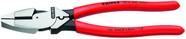 Alicate Lineman's Knipex 09 11 240 SBA 240 mm com extrator de fita adesiva