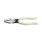 Alicate Linemans Klein Tools D20009NEGLW, cortador lateral de 9 polegadas
