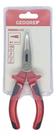 Alicate Meia Cana de Bico 6 1/2 Isolado 1000V Gedore Red